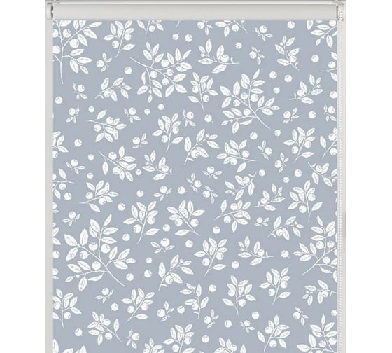 Изображение товара Рулонная штора PRAKTO PRINT Черника 70x160 см, голубая 9403217822