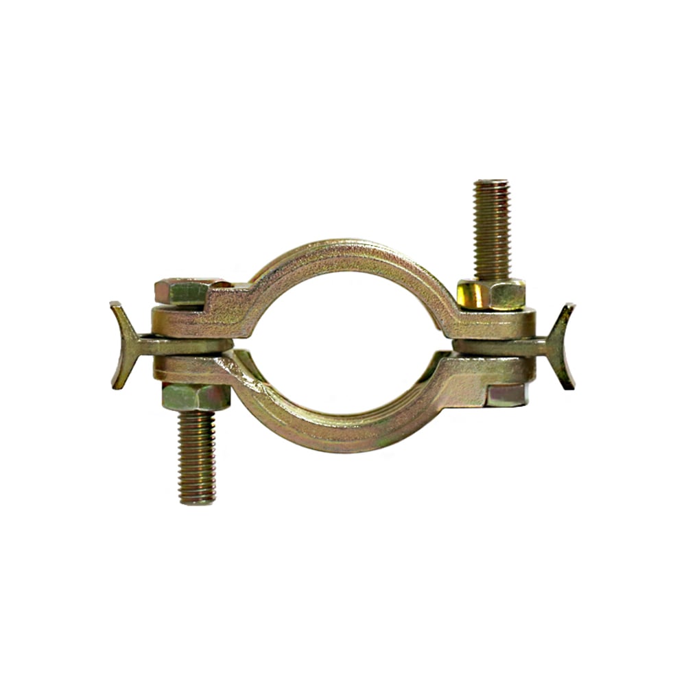 Изображение товара Двухболтовый усиленный хомут TITAN LOCK 22-29 мм ковкий чугун 5 шт