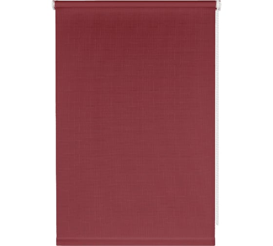 Изображение товара Рулонная штора PRAKTO SHANTUNG 75x160 см, бордо 9403218669