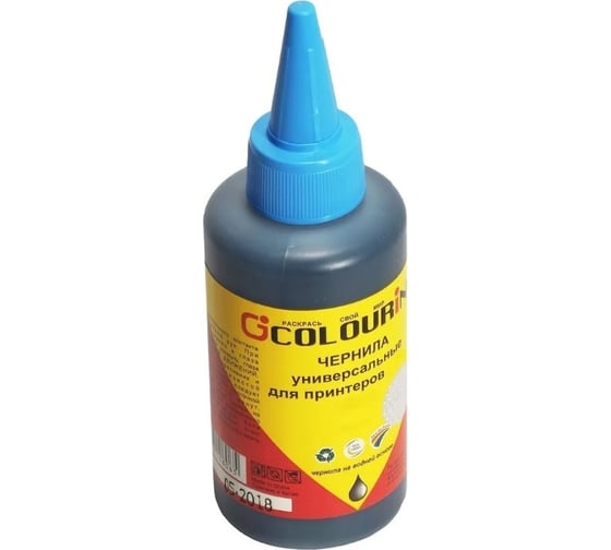 Изображение товара Чернила для Canon/Epson/HP/Lexmark Colouring универсальные на водной основе Yellow 250 мл CG_INK_U_C/E/H/L_Y_250ml