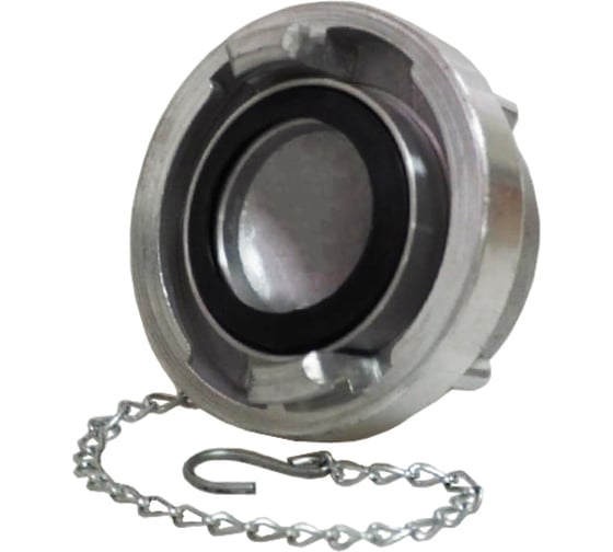 Изображение товара Cоединение TITAN LOCK типа Storz, заглушка с крепежной цепью, KA=89, алюминий TLSTORZ89