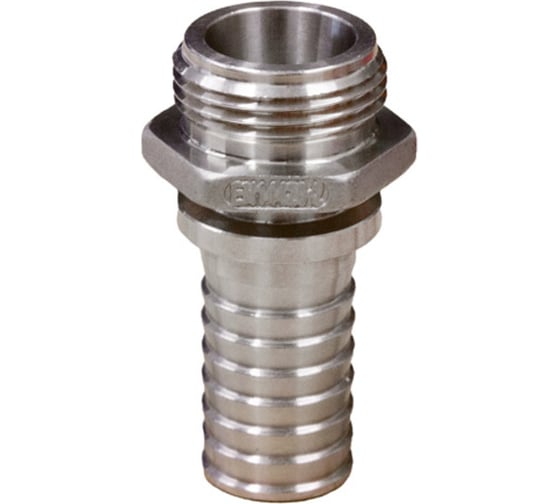 Изображение товара Штуцер для пара TITAN LOCK DIN 2826, с концом под рукав, нержавеющая сталь 316, наружная резьба, 1/2" TLSTDIN-M1/2S
