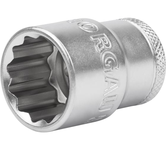 Изображение товара Головка торцевая 12-гранная, тип ND20-4 (1/4", 4 мм) NORGAU 063703020