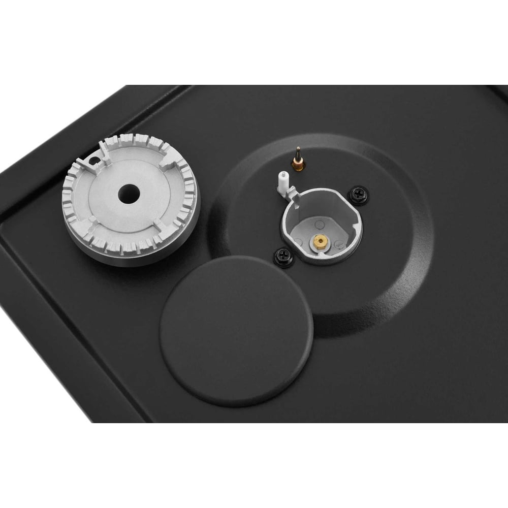 Изображение товара Газовая варочная поверхность ZUGEL ZGH600B с 4 конфорками и электроподжигом