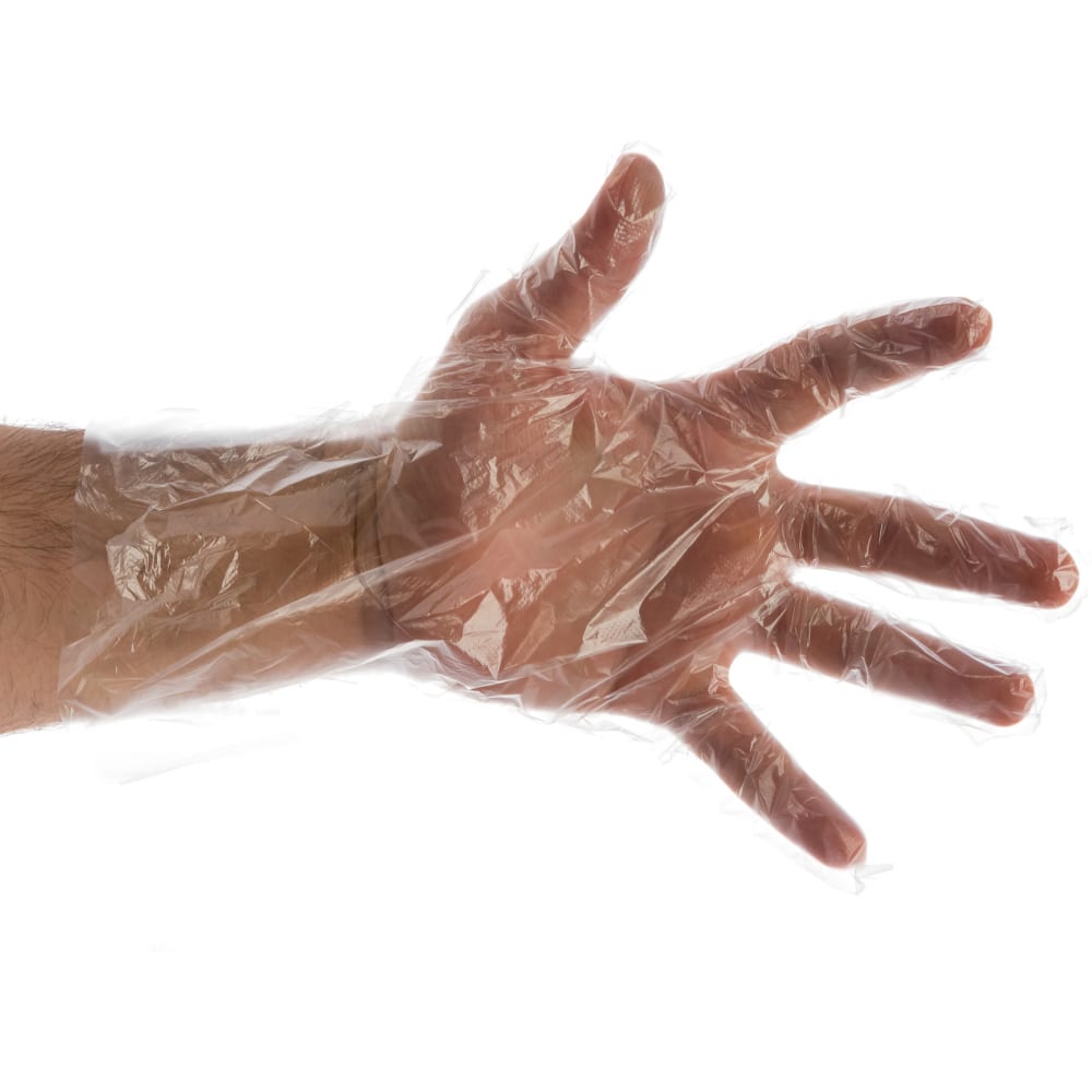 Одноразовые перчатки AVIORA перчатки одноразовые полиэтилен m 100 шт grifon 303 018 020