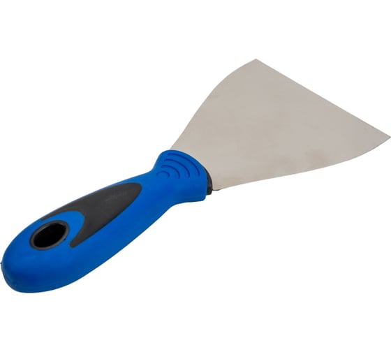 Изображение товара Шпатель 100 мм нержавеющая сталь EUROTEX ПРОФИ 020607-100