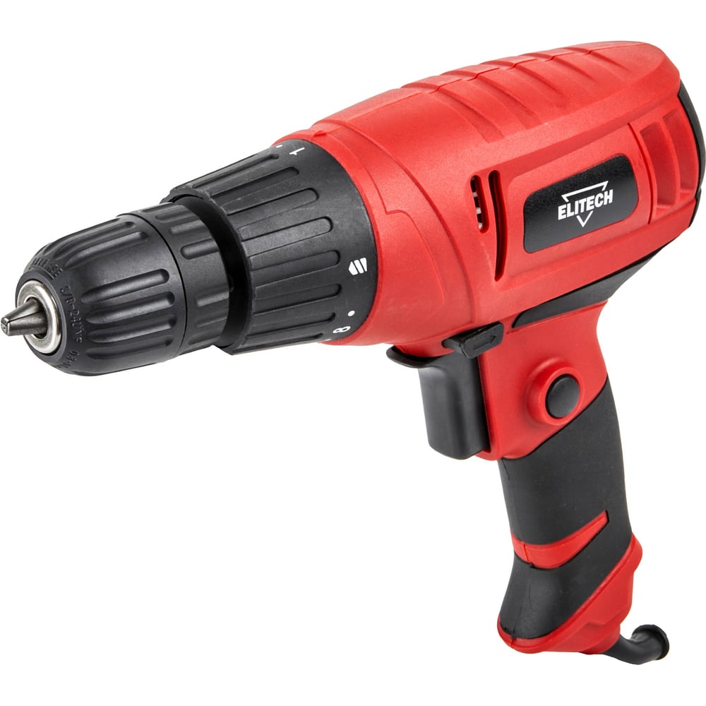Изображение товара Шуруповерт Elitech ДШ 028РЭ с быстрозажимным патроном