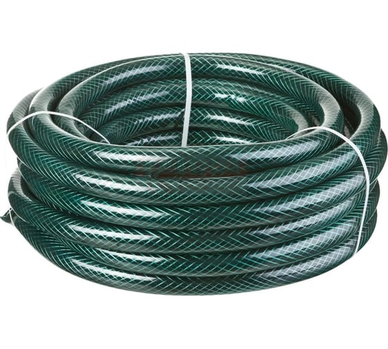 Изображение товара Поливочный шланг Фарина 25 метров, d3/4"(18мм), tpe (термоэластопласт), армированный, 3-х слойный, зеленый 93306 тов-095467