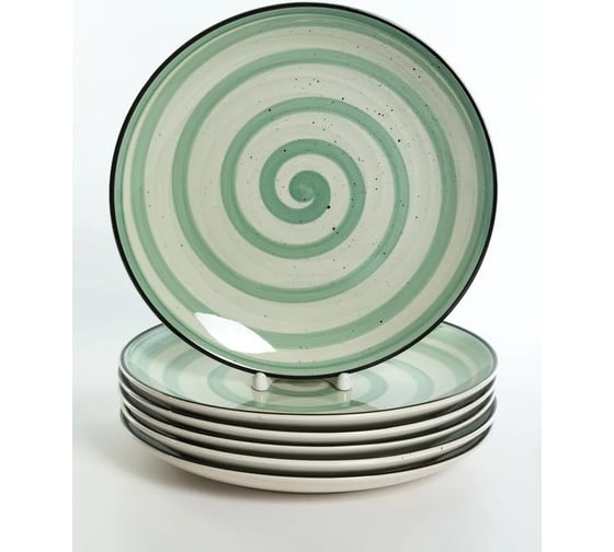 Изображение товара Тарелка Elrington ФИСТАШКОВЫЙ БРИЗ, мелкая 270 мм, упаковка - гофрокороб по 6 шт 139-27080