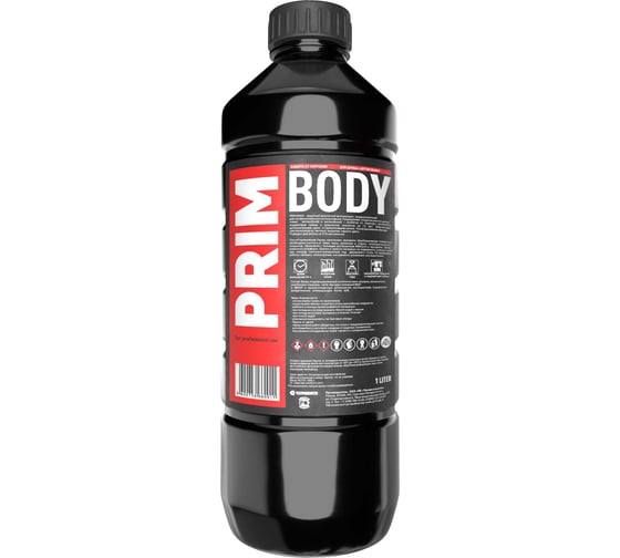 Изображение товара Антикоррозийная обработка для днища и арок PRIM BODY ПЭТ 1 л 1BBODY1P