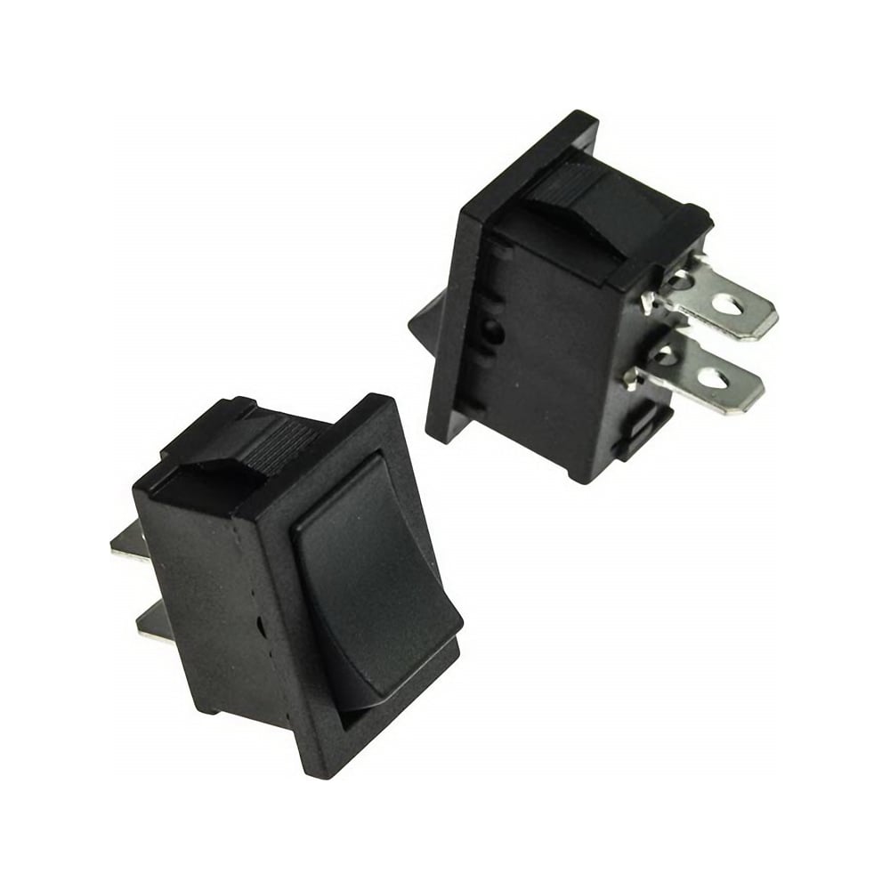 Изображение товара Клавишный переключатель Pro Legend 2 контакта, ON-OFF, черный PL2402