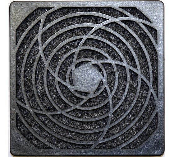 Изображение товара Решетка пластиковая с фильтром к вентилятору K-PF12J-4PA (120x120) JAMICON С00034224