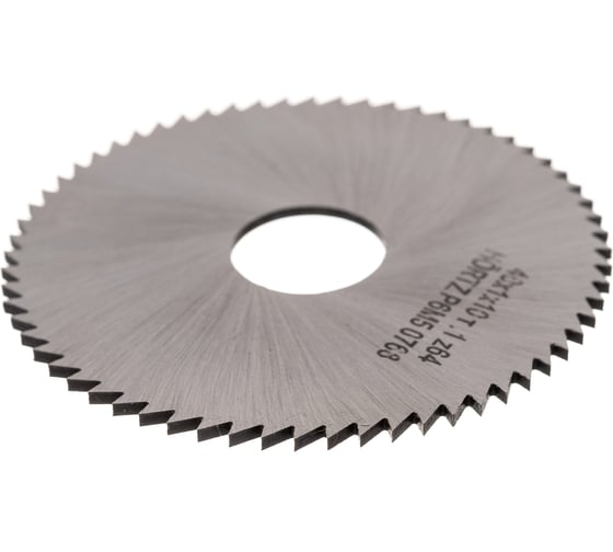 Изображение товара Фреза отрезная (40x1x10 мм; тип 1; z=64; Р6М5) HORTZ 204248