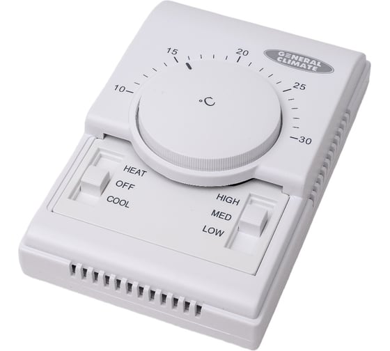 Изображение товара Пульт управления механический, универсальный 2/4х труб. General Climate GR-107U