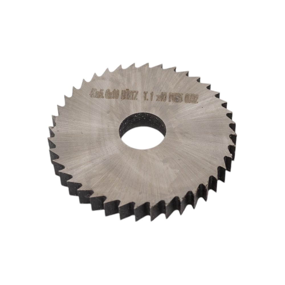 Изображение товара Отрезная фреза HORTZ 204969 40x5x10 мм дисковая по металлу сталь и цветные металлы