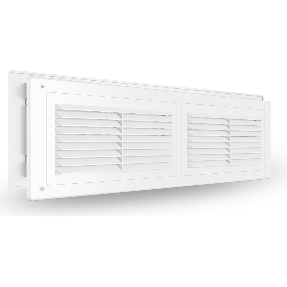 Изображение товара Вентиляционная решетка РВД 104x382 (2), пластиковая с разъемной конструкцией