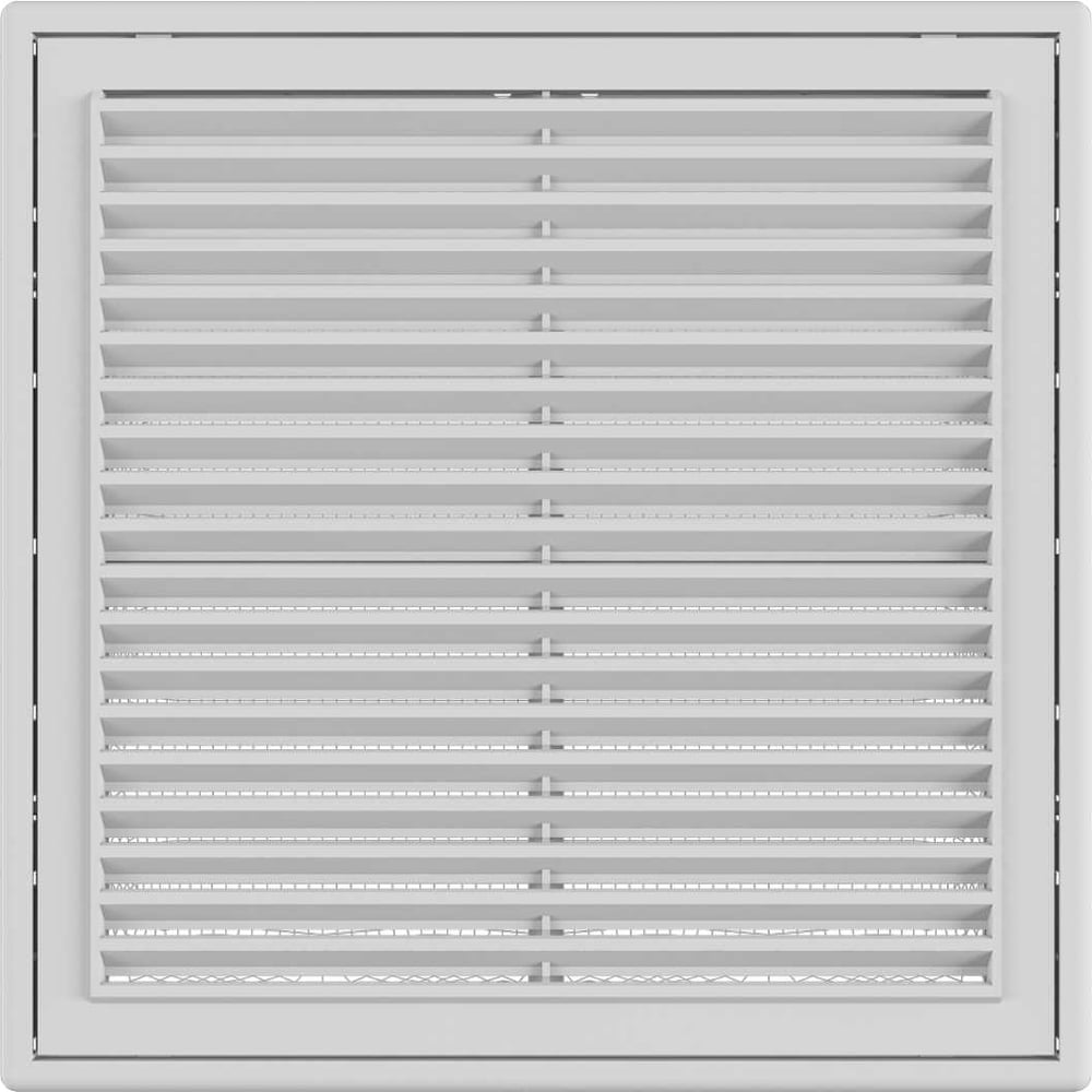 Изображение товара Решетка РВ 250x250 с РВС внутренняя пластик белая москитная сетка