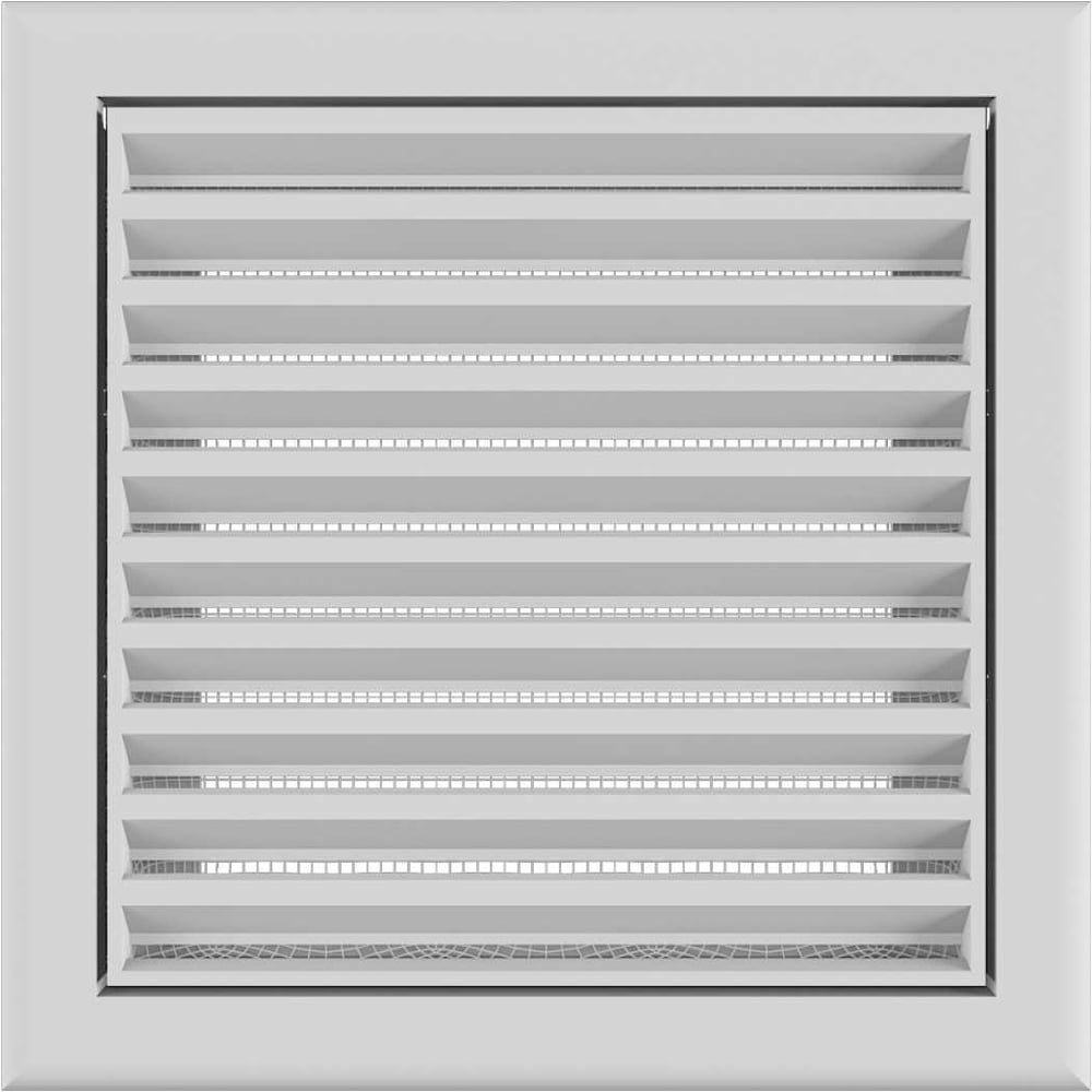 Изображение товара Решетка вентиляционная 154x154 с РВС и москитной сеткой