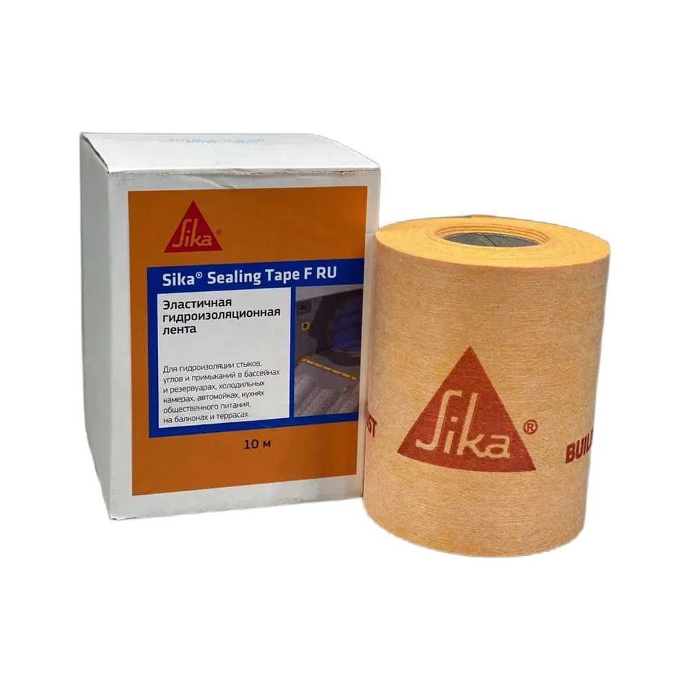 Изображение товара Лента для герметизации швов и углов SIKA Sealing Tape F 10 м желтая