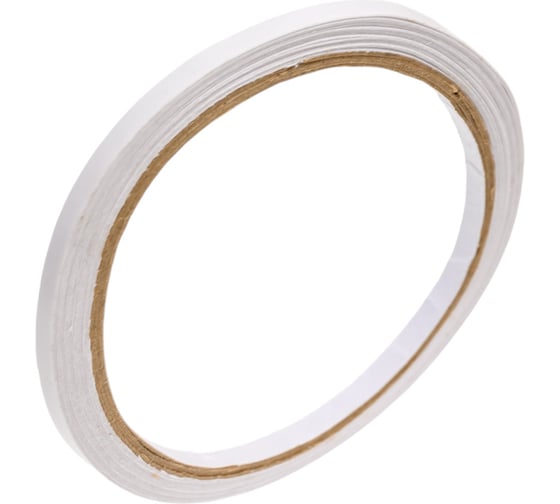 Изображение товара Клейкая двухсторонняя лента Gamma BLK-05 5 мм, 10 м, на бумажной основе, белый 720597