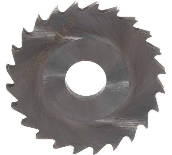 Изображение товара Фреза отрезная (63x5x16 мм; тип 2; z=24; Р6М5) HORTZ 205256