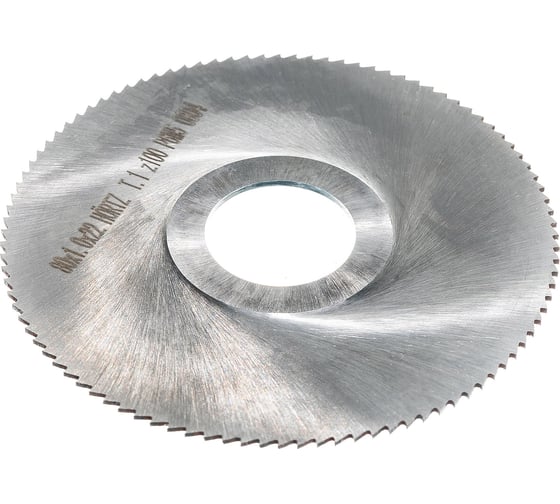 Изображение товара Фреза отрезная (80x1x22 мм; тип 1; z=100; Р6М5) HORTZ 205264