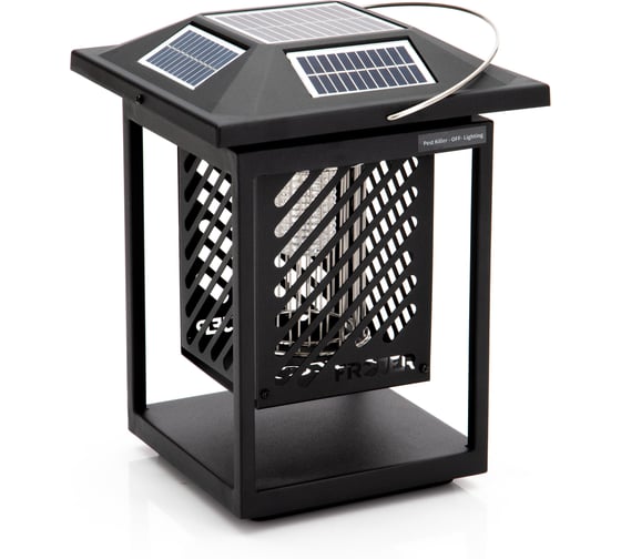 Изображение товара Аккумуляторная ловушка для насекомых FROJER pro черная DC1 Solar