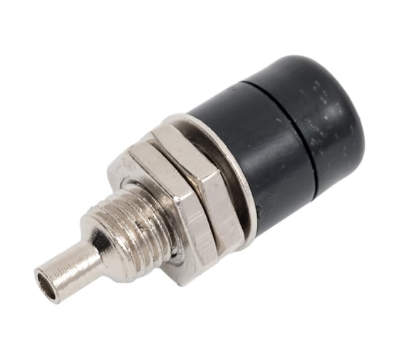 Изображение товара Гнездо Banana Pro Legend черный, на панель под пайку PL2484