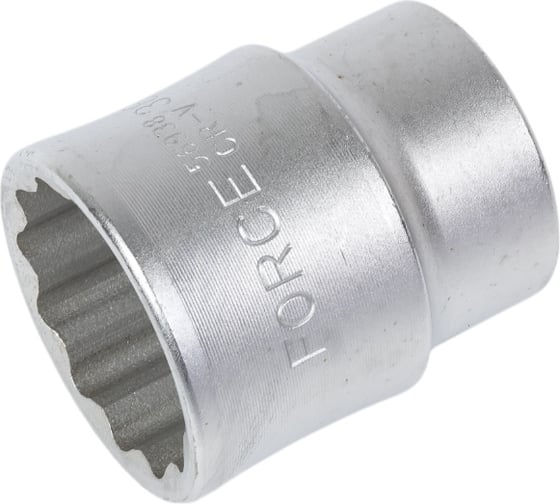 Изображение товара Головка торцевая 12-ти гранная (38 мм; 45 мм; 3/4) FORCE 56938