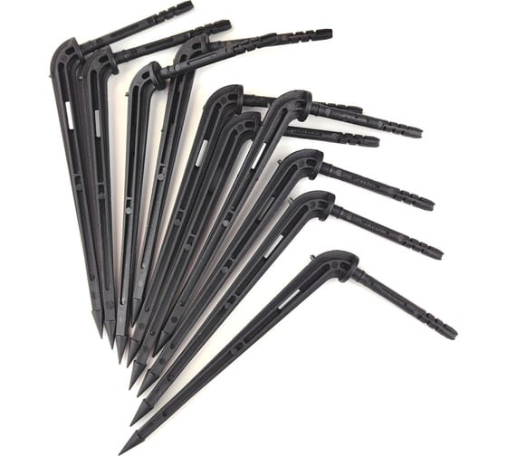 Изображение товара Капельница-стойка для микротрубки Профитт 3 мм, 2-4 л/ч, черная - 10 шт 1893775