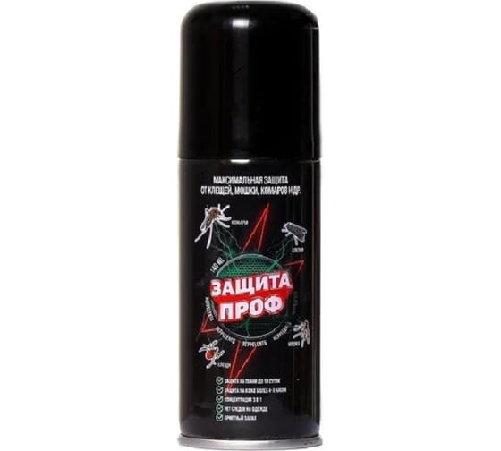 Изображение товара Репеллентное средство Защита Проф DEET 25%, аэрозоль 140 мл ЗП/25