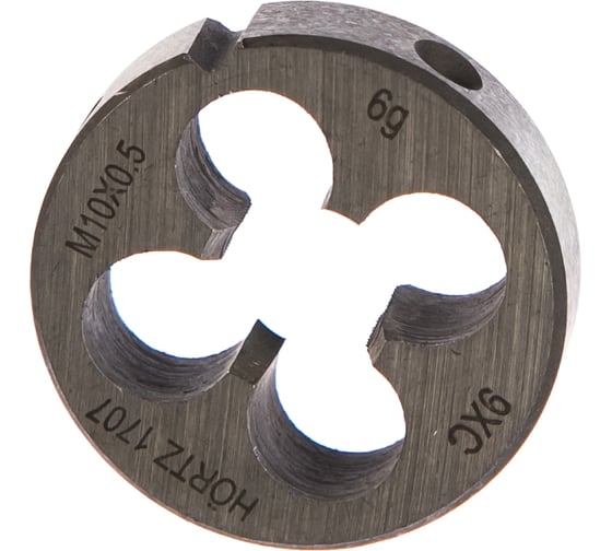 Изображение товара Плашка М 10 х0.5 9ХС HORTZ 204006