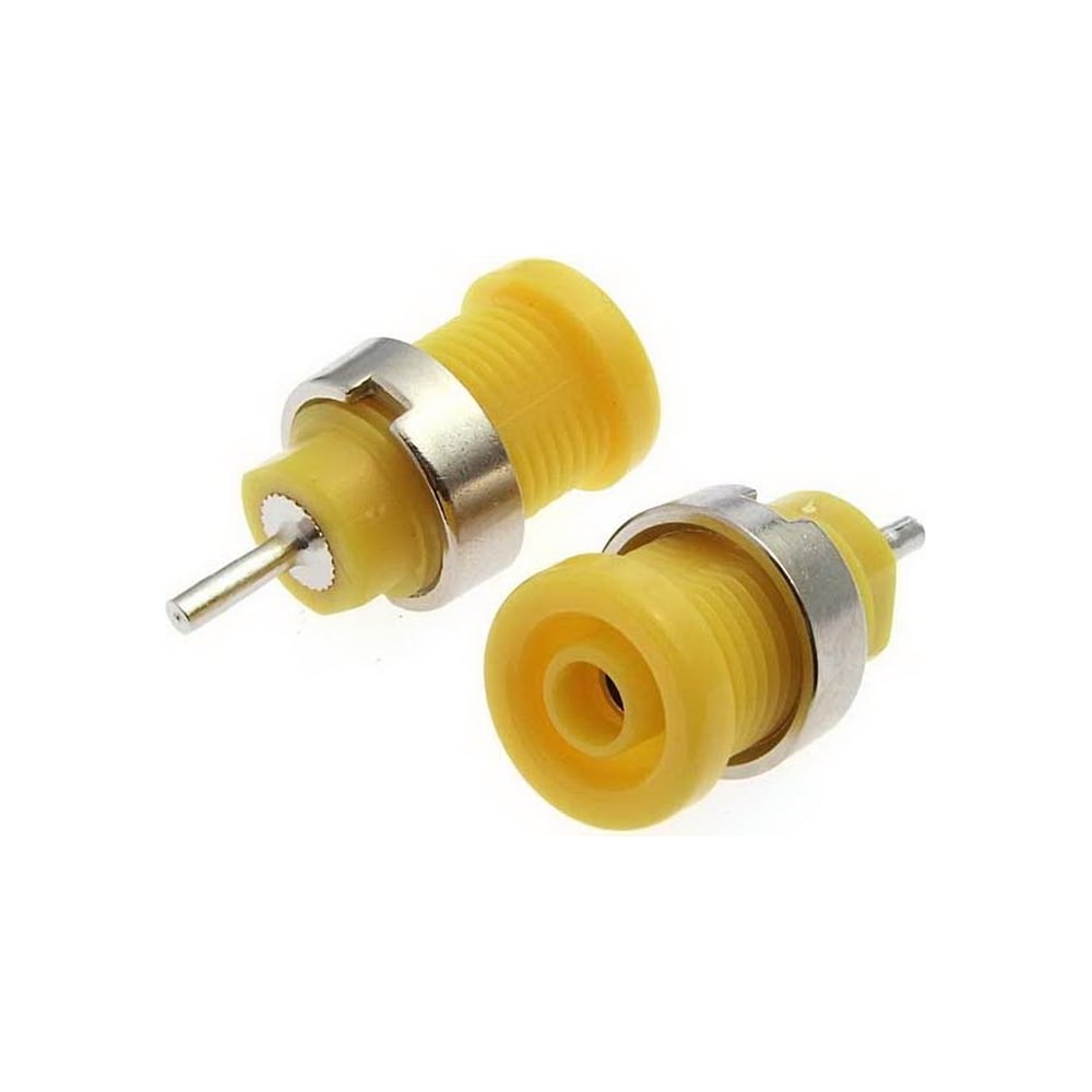 Изображение товара Гнездо Banana Pro Legend желтый PL2496 для пайки 1 шт