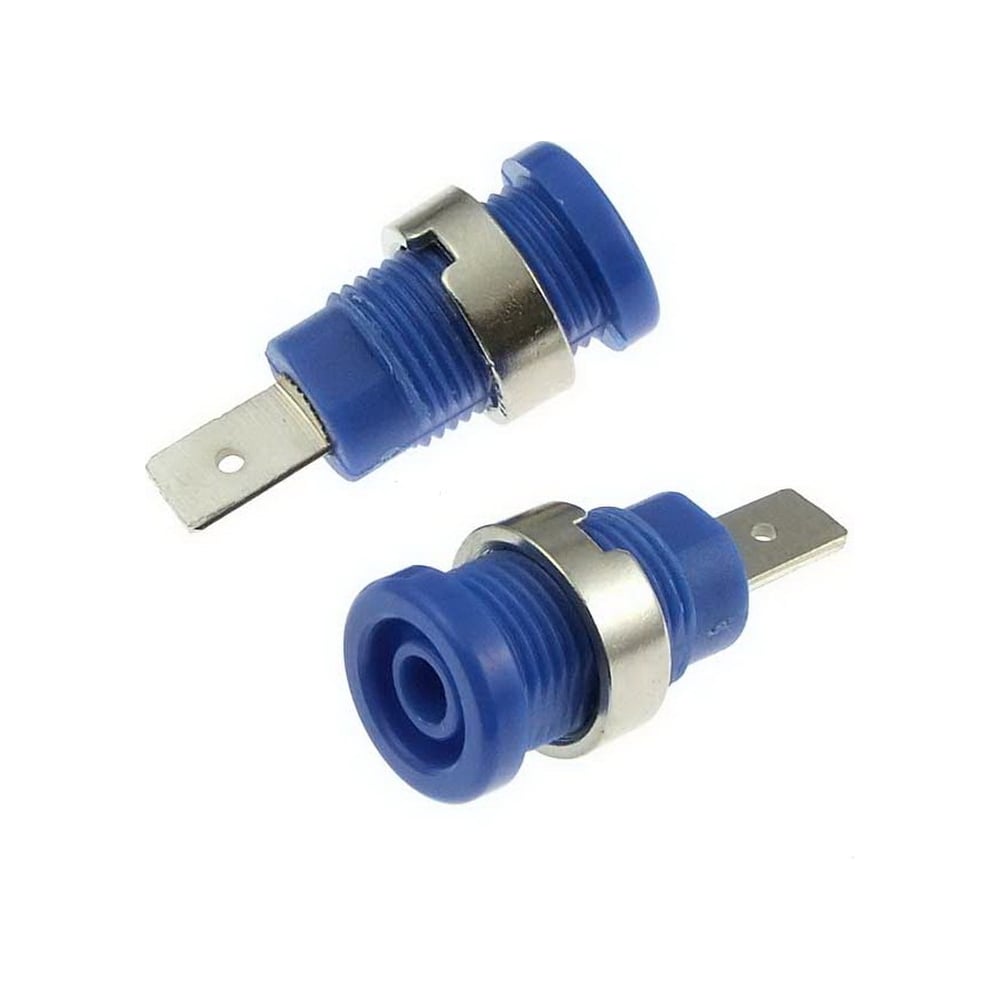 Изображение товара Гнездо Banana Pro Legend синий, на панель под пайку PL2499