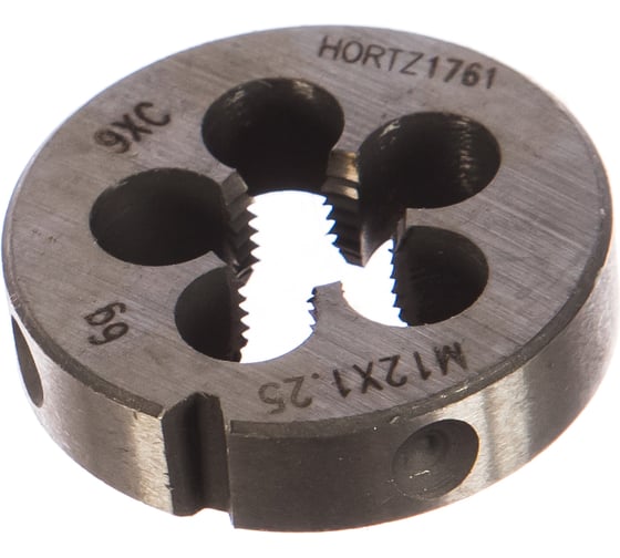 Изображение товара Плашка М 12 х1.25 9ХС HORTZ 204022