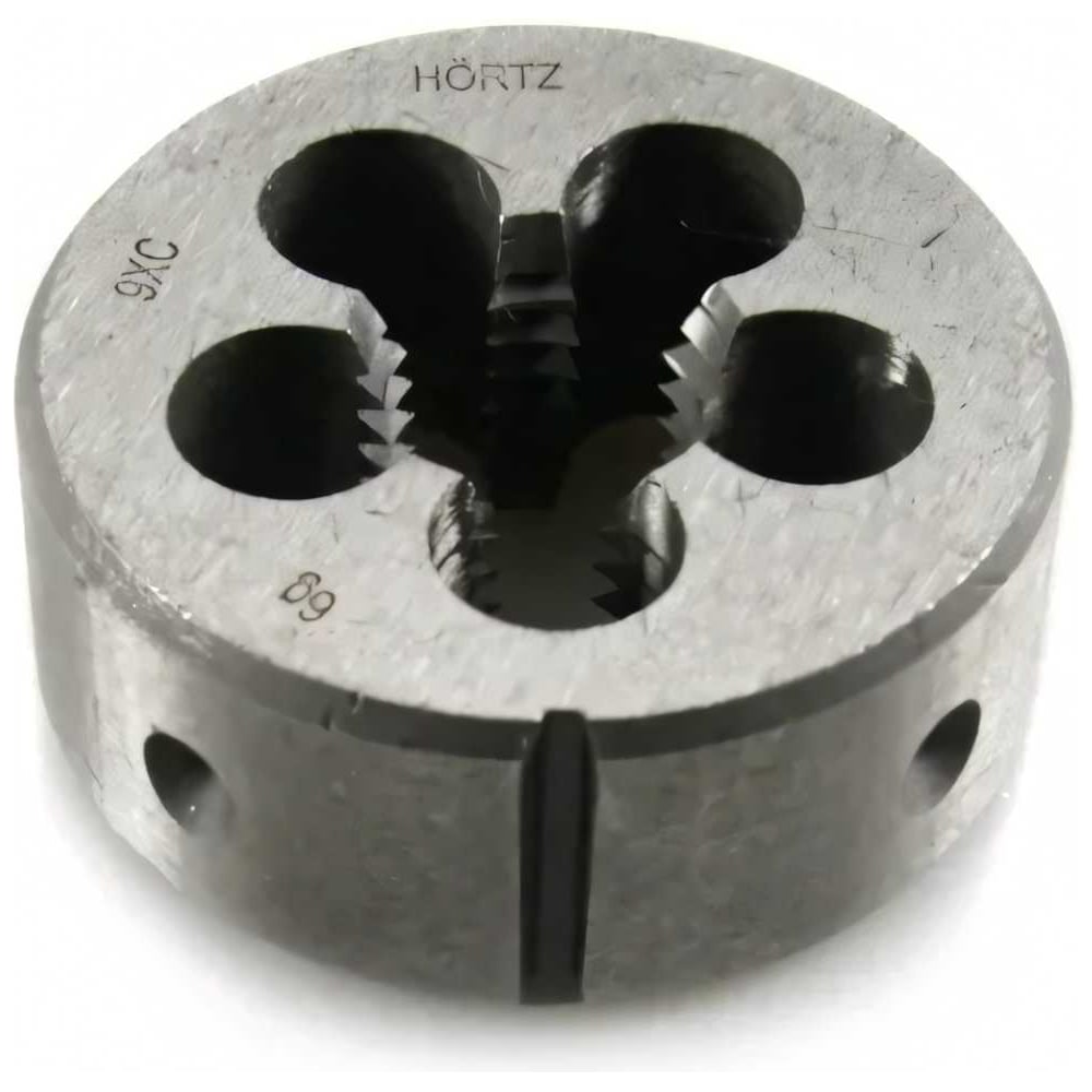 Изображение товара Плашка М 16 х 1 9ХС HORTZ 204033 для нарезания метической резьбы из стали