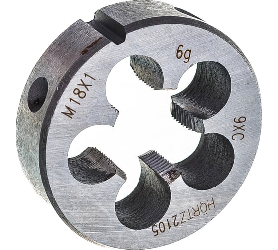 Изображение товара Плашка М 18 х1 9ХС HORTZ 204039