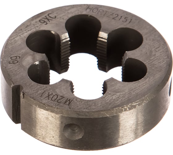 Изображение товара Плашка М 20 х1 9ХС HORTZ 204046