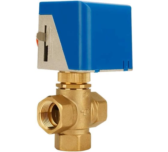 Изображение товара Клапан 3-х ходовой с приводом General Climate (1/2", до 4,5кВт по холоду) GVM-2315A3