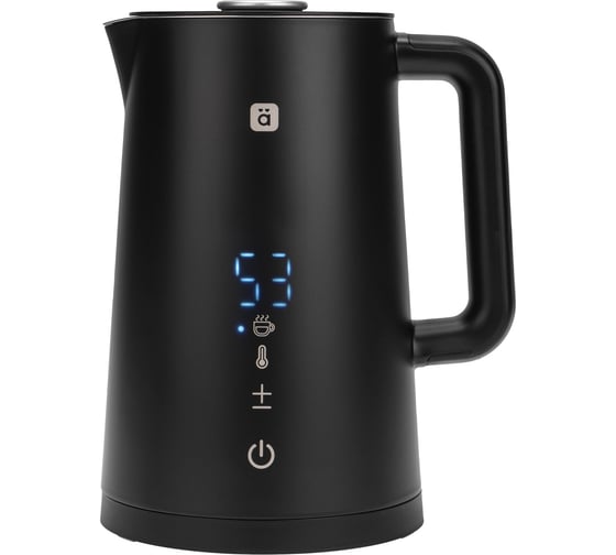 Изображение товара Умный wi-fi чайник Halsa пластиковый, черный HLS-K-103