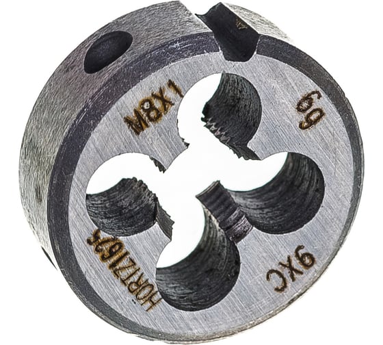 Изображение товара Плашка М 8 х1 9ХС HORTZ 204000