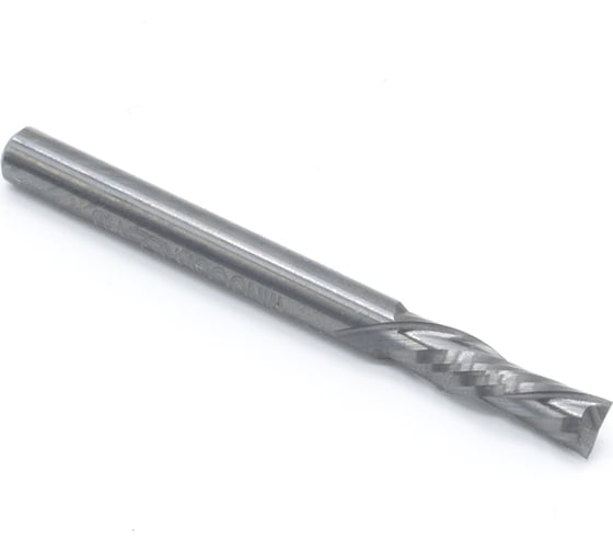 Изображение товара Фреза спиральная двухзаходная стружка вниз MF2LXD3.204 (2х3.175х4х38 мм) МНОГОФРЕЗ 10522