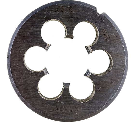 Изображение товара Трубная цилиндрическая плашка G 5/8 дюйма 9ХС HORTZ 204132