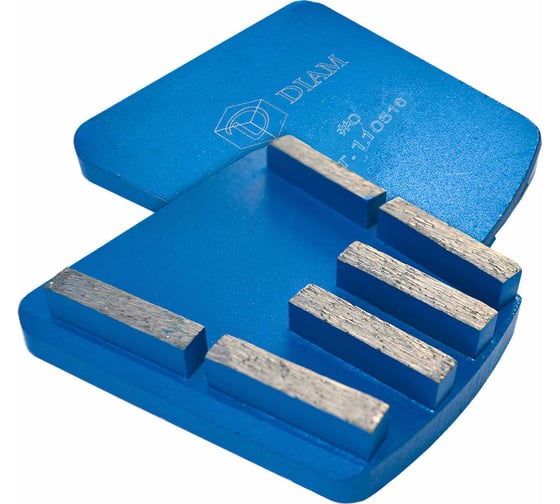 Изображение товара Франкфурт по бетону №0 (6 сегментов; 40х8х10 мм) Diam 110510