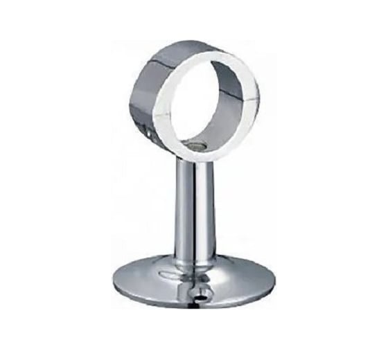 Изображение товара Крепление для полотенцесушителя телескопическое разъемное TIM 1 (хром) (14820) 771558