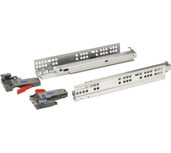 Изображение товара Шариковая направляющая полного выдвижения Mebax 300 мм, Clip-on скрытого типа, push to open, 3D 00-00002723