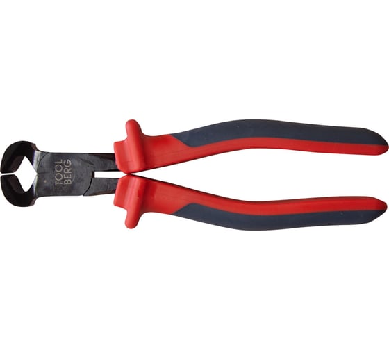Изображение товара Торцевые кусачки Toolberg двухкомпонентные рукоятки, 180мм Лк-00002781