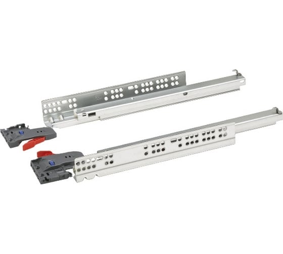 Изображение товара Шариковая направляющая полного выдвижения Mebax 350 мм, Clip-on скрытого типа, с доводчиком 00-00002719