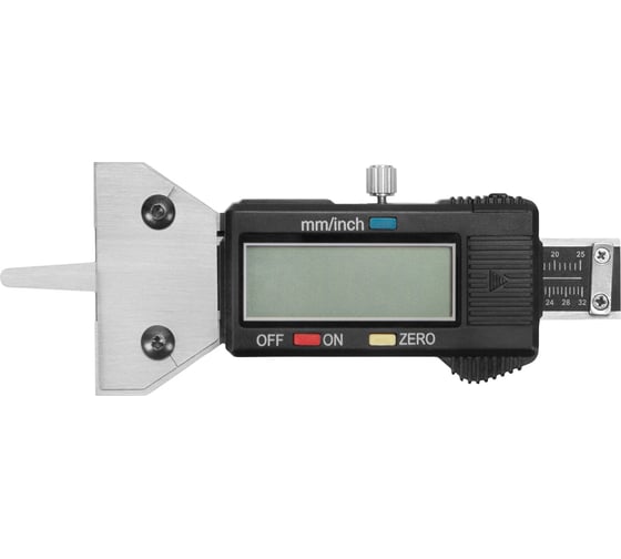 Изображение товара Цифровой штангенглубиномер КАЛИБРОН ШГЦ изм. глуб. протектора шин 0-25 0,01 пласт.осн. (ГРСИ 89204-23) 1090635