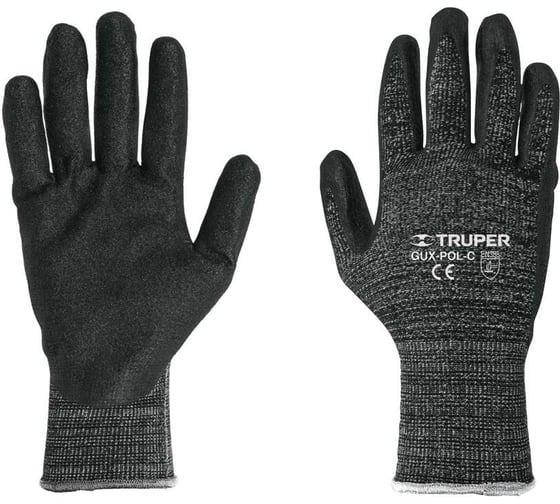 Изображение товара Универсальные перчатки Truper нейлон, покрытие из нитрила GUX-POL-M 17065